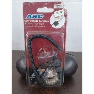 ARC T20 2.5mm Surveillance Listen Only Earpiece with Acoustic Tube (14-Inches)